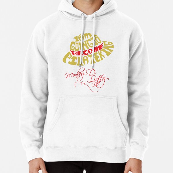 Mugiwara Typography Pullover Hoodie RB2310