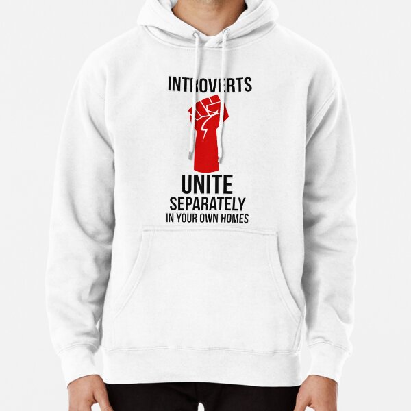 Introverts Unite Pullover Hoodie RB2310
