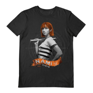 One Piece Live Action SS2 T-shirt – Nami Cat Burglar Graphic Tee NTAN1002