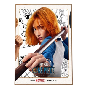 One Piece Live Action SS2 Poster – Nami Cat Burglar Wall Decor NTAN1202