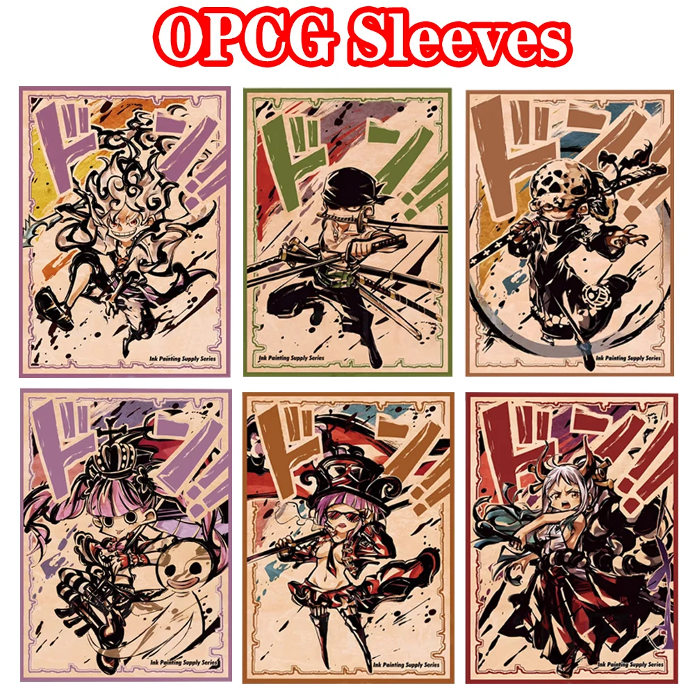 67*92mm 60PCS One Piece Uta Yamato Betty Luffy Law Zoro PTTT3003 Handmade Card