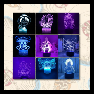 One Piece 3D Lamps