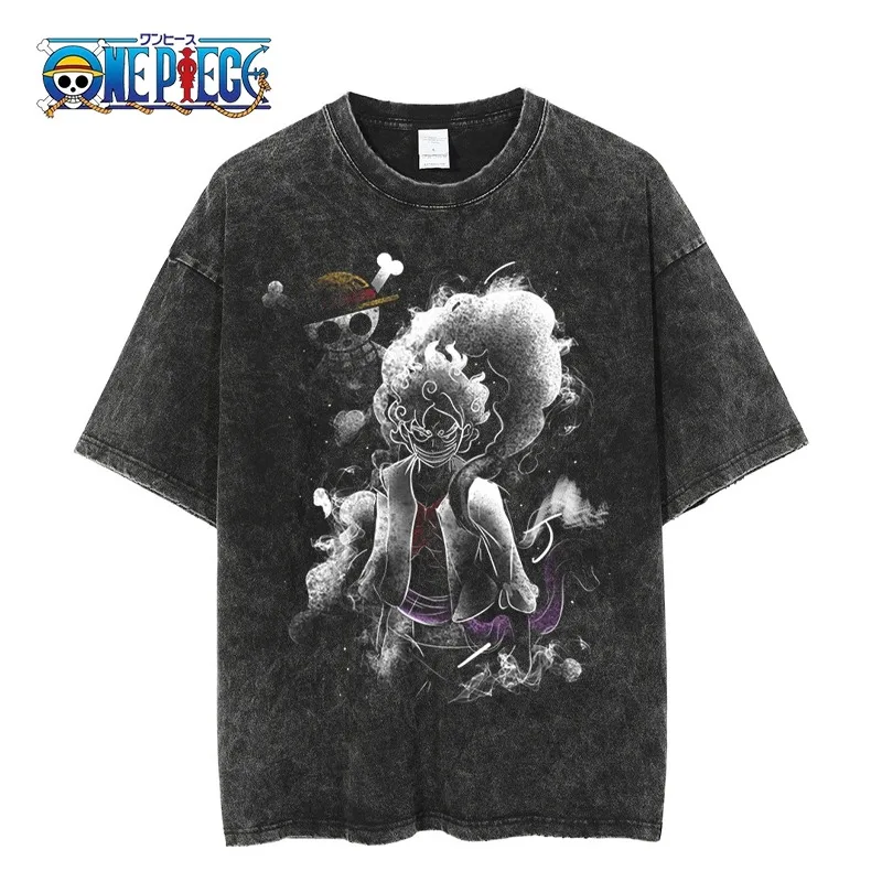 ONE PIECE Luff PTTT0204 Washed T-shirts