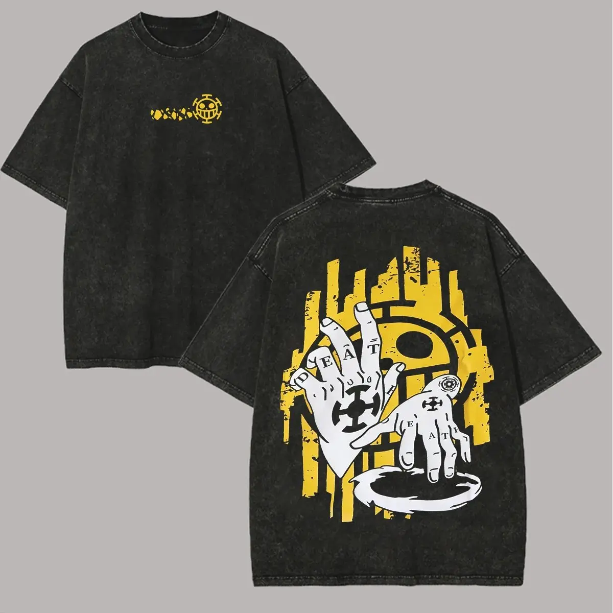 One Piece Graphic PTTT0604 Vintage Washed T-shirts