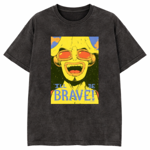 One Piece Usopp Brave Heart PTTT0704 Washed T-shirts