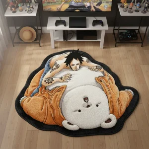 Cartoon Anime One Piece Law and Bepo PTTT1405 Rug Floor
