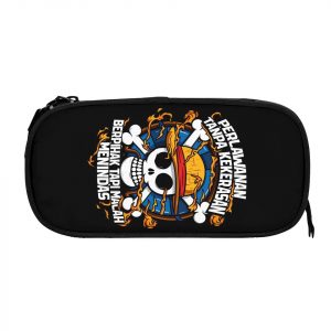 Skull One Piece Anime Pencil Case