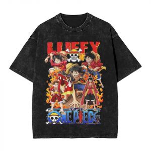 Luffy PTTT0207 Washed Ones Pieces T Shirts