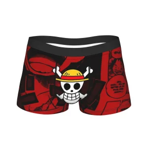 One Piece Pirate Flag Men's Underwear Boxer
