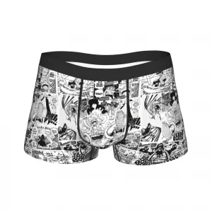 Anime Zoro Luffy Skull Boxer Briefs Shorts Panties